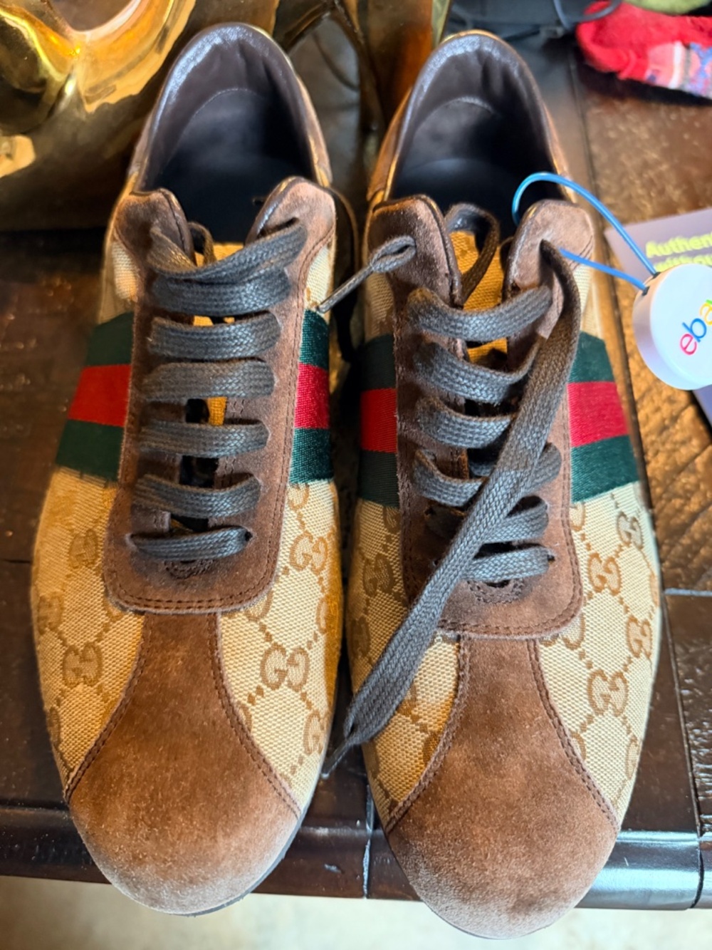 Gucci Guccissima Sneakers Size Gucci 6.5 Men’s/ Women’s 8 - Picture 4 of 10